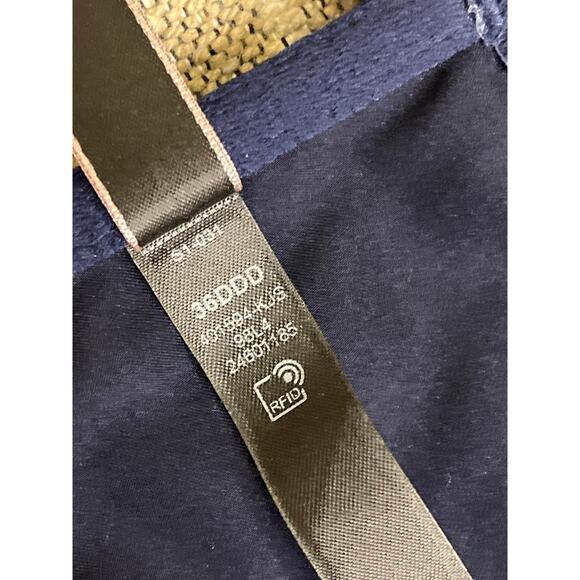 Victoria's Secret Dream Angels Unlined Balconette bra navy blue, size  36 DDD - Picture 13 of 14